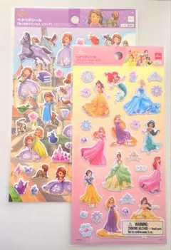 ディズニープリンセス シールセット
