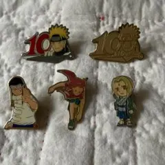 NARUTO ピンバッチ5点セット