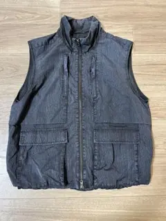 【美品】ZARAナイロンベスト フェード Sサイズ