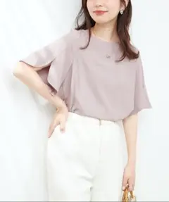 BACKパールハチワレスリーブTOPSのサムネイル