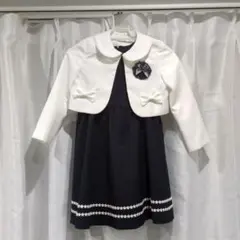 入学式等　サイズ120cm フォーマルドレスとジャケットセット