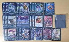 青魔導具デッキ　スリーブ付きのサムネイル