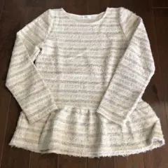 a.v.v standard アイボリーストライプニット