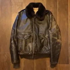70s us vintage schott bros G-1 レザージャケット