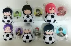 〖ブルーロック ぬいぐるみマスコット＆うちわ型キーホルダー〗全12種セット