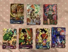 スーパードラゴンボールヒーローズ カード 7枚セット まとめ売り
