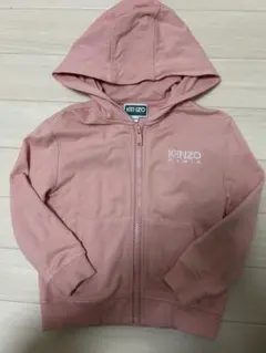 KENZO ピンク フード付きパーカー 4A/104