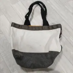 DIESEL トートバッグ キャンバス バイカラー