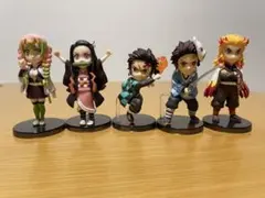 鬼滅の刃　ワールドコレクタブルフィギュア5体セット甘露寺煉獄炭治郎