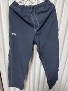 Stussy 黒 ストレートレッグパンツ