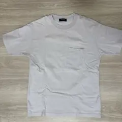 BACK NUMBER Tシャツ M ライトグレー ポケット付き