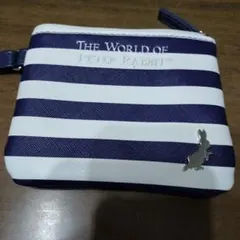 ピーターラビット ストライプポーチ