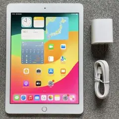 送無料 美品 F2 iPad 第6世代 シルバー 32GB Wi-Fi+cell