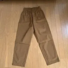 【未使用品】　GU シェフパンツ　茶色　XS