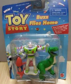 Disney Pixar ToyStory バズ　レックス　フィギュアセット