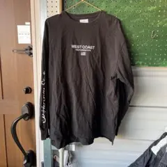 黒 長袖Tシャツ ロンティ