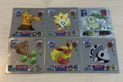 ポケモンシール烈伝　6枚セットのサムネイル