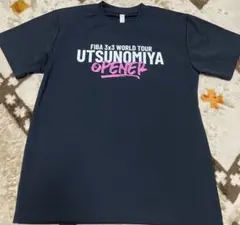 3x3 バスケ ワールドツアー Tシャツ 宇都宮大会 Lサイズ