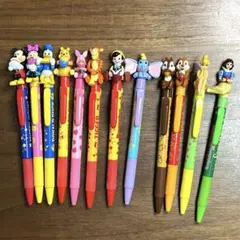 ディズニー　マスコット　アクションシャーペン　 12本セット　未使用　サンスター