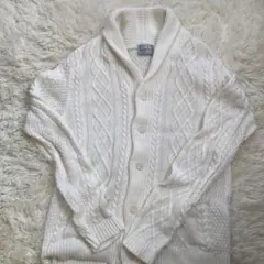 ショールカラー カーディガン