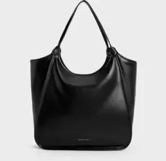 2026年最新】Charles & Keith カラー：ブラック系 レディース トート