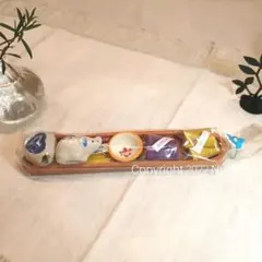 【新品】お香セット　スティック　コーン　象　お香立て　タイ製