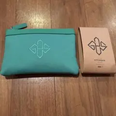 ETTINGER グリーントラベルポーチ