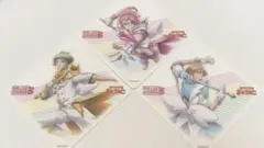 美男高校地球防衛部love!love! コラボコースター　3枚