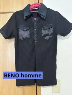 値下げ！BENO homme メンズ　半袖Tシャツ　Lサイズのサムネイル