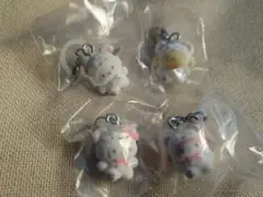 サンリオ ふわふわスノー めじるしアクセサリー めじるしチャーム 4個セット
