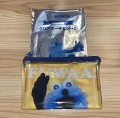 パペットスンスン スシロー シール クリアポーチ