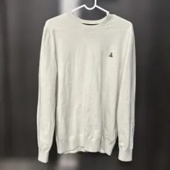 最終処分！　GAP ブラナンベア刺繍コットンクルーネックセーター ベージュXS