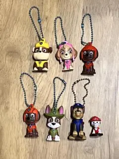 パウパトロール　キーチェーン　マスコット　7点‼️まとめ売り　ガチャ
