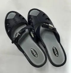 Dr. Scholl ウェッジソール サンダル ネイビーのサムネイル
