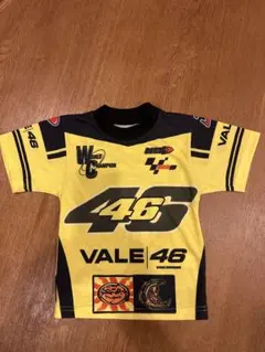 VALENTINO ROSSI Tシャツ イエロー/ブラック キッズ　子供