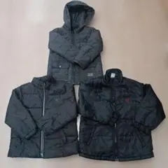 コムサイズムなど　110サイズ　コート３点まとめ売り