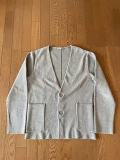 Lacoste グレー Vネックカーディガン