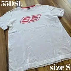55DSL ブランドロゴプリントTシャツ Sのサムネイル