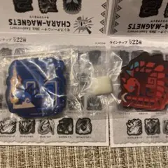 モンハンキャラマグネッツリオレウス亜種　&リオレウス2体セット
