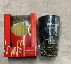 マクドナルド マンハッタンポテトライト ロングコップ スクエアポーチ2種類