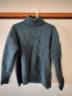 URBAN RESEARCH ヤクウールタートルネックセーター L