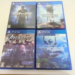 【24時間以内発送】 PS4　ゲームソフトセット4本セット