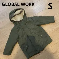 95 100 カーキ　コート　ジャンバー　ジャンパー　アウター　シンプル　春