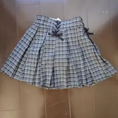 メゾピアノ　キュロット　パンツ　ブラック 140　新品未使用タグ付き