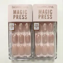 DASHINGDIVAマグネットジェル ピンクベージュ30枚入×2セット
