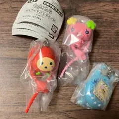 ３個セット★たまごっちカラフルマルチチャーム