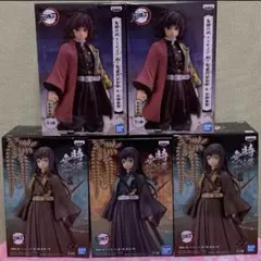 【新品未開封】鬼滅の刃 フィギュア 絆ノ装 冨岡義勇&時透無一郎 5体セット
