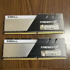 動作確認済み】Trident Z NEO 3200MHz CL18 16GB - メルカリ