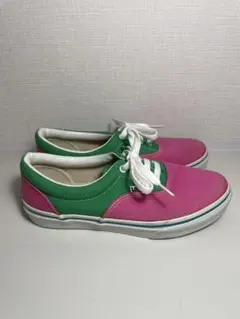 【VANS】ERA キャンバス ピンク グリーンのサムネイル
