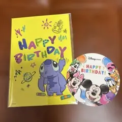 Disney Storeバースデーカード&ステッカー